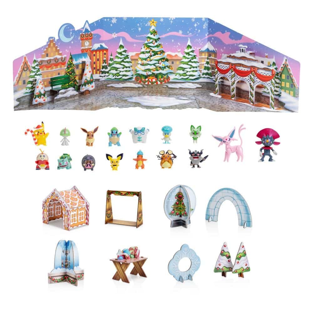Pokémon Battle Figures Deluxe Advent Calendar Holiday 2024 The